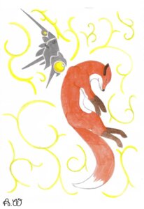 Rating: Safe Score: 0 Tags: abstract_art ambiguous_gender canid canine dipstick_tail e621 eyes_closed feral floating_wings flying fox full-length_portrait graphite_(artwork) hi_res mammal marker_(artwork) markings metal midair mixed_media portrait quadruped side_view simple_background sleeping solo tail tail_markings traditional_media_(artwork) unknown_artist unusual_anatomy unusual_wings white_background wings User: bunchy7s