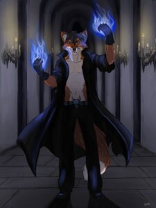 Rating: Safe Score: 0 Tags: 3:4 alternative_fashion anthro belt biped black_clothing black_hair bottomwear candle canid canine cloak clothed clothing dipstick_tail e621 fire fox goth grin hair hall hallway inside jacket koul magic male mammal markings pants smile solo standing tail tail_markings teeth topwear User: bunchy7s