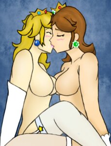 Rating: Explicit Score: 0 Tags: breasts female female_only human kissing mario_(series) mind-like-a-puzzle multiple_females multiple_girls nintendo princess_daisy princess_peach rule34 topless yuri User: bunchy7s
