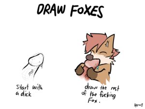 Rating: Explicit Score: 0 Tags: 2013 4:3 ambiguous_gender anthro anthro_penetrated arrwulf biped bodily_fluids brown_body brown_fur canid canine digital_media_(artwork) disembodied_penis draw_the_rest_of_the_fucking_owl drooling duo e621 english_text erection eyes_closed fellatio fox fur genitals hair happy how-to how_to_draw humanoid_genitalia humanoid_penis humor joke male male/ambiguous male_penetrated male_penetrating mammal nude oral oral_penetration penetration penile penis profanity red_hair saliva sex simple_background text the_truth vein white_background User: bunchy7s
