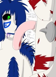 Rating: Explicit Score: 0 Tags: apalled blue_hair chest_tuft cum drooling flaccid green_eyes high_resolution humor male pegasus_(character) penis purple_cum rule34 scar sharp_teeth sheath simple_background spines syrvive tail tuft unusual_anatomy unusual_genitalia unusual_penis User: bunchy7s