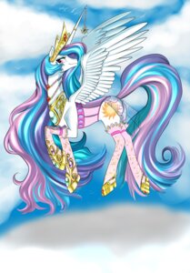 Rating: Safe Score: 0 Tags: 2012 clothing corset crown cutie_mark dress e621 equid equine feathered_wings feathers female feral friendship_is_magic hasbro headgear hi_res horn jewelry legwear lingerie mammal my_little_pony mythological_creature mythological_equine mythology princess princess_celestia_(mlp) royalty siberwar solo stockings tail topwear white_body white_feathers winged_unicorn wings User: bunchy7s