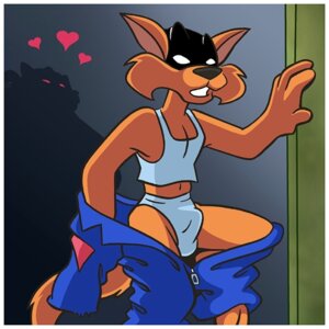 Rating: Explicit Score: 0 Tags: 1:1 4_fingers anthro barefoot border bulge cel_shading clothed clothing detailed_bulge domestic_cat duo e621 feet felid feline felis fingers fur genital_outline hanna-barbera heart_symbol imminent_rape imminent_sex jake_clawson jumpsuit low_res male male/male mammal mask midriff on_one_leg orange_body orange_fur penis_outline shaded solo_focus standing swat_kats tail toony underwear undressing unknown_artist white_border white_eyes User: bunchy7s