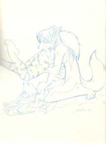 Rating: Explicit Score: 0 Tags: anthro breasts butt canid canine claws duo e621 faint female female/female jensca kimber licking mammal markings monochrome nipples nude oral sketch tail tongue tongue_out User: bunchy7s