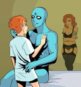 Rating: Explicit Score: 0 Tags: bed bored cash clothed clothed_female clothing dc dc_comics doctor_manhattan female garter_belt gay ginger male male/male money nude nude_male prostitution redhead rorschach rule34 sitting sitting_on_bed sylvia_kovacs tagme thighhighs underwear walter_kovacs watching watchmen User: bunchy7s