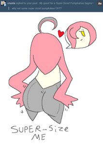 Rating: Questionable Score: 0 Tags: big_butt butt digital_media_(artwork) e621 female full-length_portrait generation_6_pokemon gourgeist heart_symbol humor nintendo pokemon pokemon_(species) portrait presenting presenting_hindquarters rear_view rickz0r smile smirk solo teasing text User: bunchy7s Rating: Questionable Score: 0 Tags: big_butt butt digital_media_(artwork) e621 female full-length_portrait generation_6_pokemon gourgeist heart_symbol humor nintendo pokemon pokemon_(species) portrait presenting presenting_hindquarters rear_view rickz0r smile smirk solo teasing text User: bunchy7s