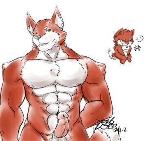 Rating: Explicit Score: 0 Tags: abs animal_genitalia anthro athletic balls biceps biped black_nose brown_body brown_fur canid canine canis chest_tuft chibi domestic_dog e621 erection exclamation_point fangs front_view fur genitals grin humanoid_genitalia humanoid_penis husky japanese_text looking_at_viewer male mammal muscular muscular_anthro muscular_male nipples nordic_sled_dog nude pecs penis pose presenting sheath simple_background smile solo spitz standing teeth text tuft vein white_background white_body white_fur yellow_eyes zecomo User: bunchy7s