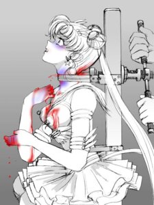 Rating: Explicit Score: 0 Tags: 1girls asphyxiation bishoujo_senshi_sailor_moon blood breasts broken_fingers brutal clothing eternal_sailor_moon execution female female_focus garrote gore guro killing medium_breasts monochrome murder nipples no_fingers raimu_(artist) rough_sketch rule34 sailor_moon skirt snuff strangling tagme usagi_tsukino User: bunchy7s