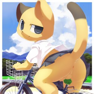 Rating: Explicit Score: 0 Tags: 1:1 anthro anus balls bicycle bottomwear broccoli butt clothed clothing crossdressing cycling digital_media_(artwork) domestic_cat e621 erection felid feline felis femboy food genitals kemono male mammal mumu penis plant pleated_skirt shirt shota skirt smug solo tail topwear vegetable vehicle white_dress_shirt why young young_anthro young_male User: bunchy7s