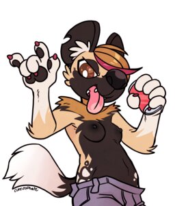 Rating: Questionable Score: 0 Tags: african_wild_dog anthro beverage beverage_can black_nipples bottomwear breasts brown_eyes canid canine claws clothed clothing cuteosphere denim denim_bottomwear denim_clothing e621 female food hair jeans mammal nipples pants pawpads paws red_claws simple_background small_breasts solo spots tongue tongue_out topless traditional_media_(artwork) User: bunchy7s Rating: Questionable Score: 0 Tags: african_wild_dog anthro beverage beverage_can black_nipples bottomwear breasts brown_eyes canid canine claws clothed clothing cuteosphere denim denim_bottomwear denim_clothing e621 female food hair jeans mammal nipples pants pawpads paws red_claws simple_background small_breasts solo spots tongue tongue_out topless traditional_media_(artwork) User: bunchy7s
