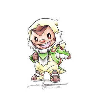 Rating: Safe Score: 0 Tags: 1:1 ambiguous_gender anthro backpack chesnaught chespin clothing colored_pencil_(artwork) cosplay costume e621 evolutionary_family feral footwear furry_wearing_fursuit fursuit generation_6_pokemon happy hoodie itsbirdyart jacket mammal nintendo pokemon pokemon_(species) pokemon_costume shoes smile solo topwear traditional_media_(artwork) User: bunchy7s