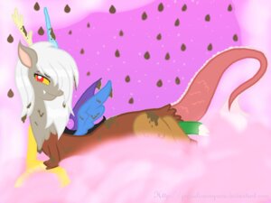 Rating: Safe Score: 0 Tags: anthro candy chimera chocolate chocolate_rain crossgender dessert discord_(mlp) draconequus e621 feathered_wings feathers female food friendship_is_magic hasbro hi_res jaquelindreamz membrane_(anatomy) membranous_wings mtf_crossgender my_little_pony raining solo tail tail_tuft tuft wings User: bunchy7s