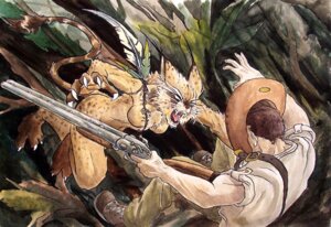 Rating: Questionable Score: 0 Tags: angry anthro breasts claws clothing duo e621 fangs feathers felid female fight gun hat headgear headwear human hunter male mammal misplaced_spigot open_mouth ranged_weapon tail tail_tuft teeth tribal tuft weapon whiskers User: bunchy7s Rating: Questionable Score: 0 Tags: angry anthro breasts claws clothing duo e621 fangs feathers felid female fight gun hat headgear headwear human hunter male mammal misplaced_spigot open_mouth ranged_weapon tail tail_tuft teeth tribal tuft weapon whiskers User: bunchy7s