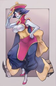 Rating: Explicit Score: 0 Tags: 1girls bare_shoulders blue_hair blue_skin blush blush_stickers breasts capcom chinese_clothes clothing darkstalkers female hat highres hsien_ko jiangshi large_breasts lei-lei lei_lei nipples ofuda open_clothes pants red_eyes rule34 short_hair solo taishi_(artist) tear User: bunchy7s