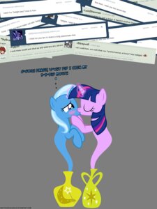 Rating: Safe Score: 0 Tags: 3:4 alpha_channel alternate_species blush bottle container duo e621 english_text female female/female friendship_is_magic fur genie hair hasbro hi_res kiss_on_lips kissing multicolored_hair my_little_pony navitaserussirus purple_body purple_fur purple_hair text trixie_(mlp) twilight_sparkle_(mlp) two_tone_hair url User: bunchy7s