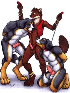 Rating: Explicit Score: 0 Tags: 3:4 4_toes animal_genitalia animal_penis anthro balls battytoybox bernese_mountain_dog bound canid canine canine_genitalia canine_penis canis chain chain_leash claws collar conditional_dnp digitigrade domestic_dog dominant dominant_male e621 erection feet fur genitals group hands_behind_back hi_res hindpaw holding_leash holding_object kneeling knot knotted_penis larger_sub leash leashed_collar male male/male mammal molosser moodyferret mountain_dog nude paws penis sheath simple_background size_difference standing submissive submissive_male swiss_mountain_dog toes tongue tongue_out traditional_media_(artwork) two_subs_one_dom white_background User: bunchy7s