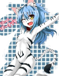 Rating: Questionable Score: 0 Tags: anthro blue_hair blush breasts collar e621 fangs featureless_breasts felid female flat_chested fuurin_rei hair konozawa leucistic long_hair looking_at_viewer mammal markings one_eye_closed open_mouth pantherine smile solo striped_markings striped_tail stripes tail tail_markings teeth text tiger tiger_tail translated wink yellow_eyes User: bunchy7s Rating: Questionable Score: 0 Tags: anthro blue_hair blush breasts collar e621 fangs featureless_breasts felid female flat_chested fuurin_rei hair konozawa leucistic long_hair looking_at_viewer mammal markings one_eye_closed open_mouth pantherine smile solo striped_markings striped_tail stripes tail tail_markings teeth text tiger tiger_tail translated wink yellow_eyes User: bunchy7s