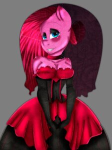 Rating: Safe Score: 0 Tags: 2013 3:4 alpha_channel alternative_fashion anthro anthrofied clothing dress e621 earth_pony equid equine female friendship_is_magic goth hair hasbro hi_res horse mammal my_little_pony pinkamena_(mlp) pinkie_pie_(mlp) pony solo straight_hair thepurplemaniac victorian_goth wedding User: bunchy7s