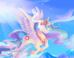 Rating: Safe Score: 0 Tags: cloud cutie_mark detailed detailed_background e621 equid equine feathered_wings feathers female feral flying friendship_is_magic glowing glowing_eyes hair hasbro horn light light_beam mammal mountain multicolored_hair my_little_pony mythological_creature mythological_equine mythology outside phuijl princess princess_celestia_(mlp) quadruped rainbow_hair royalty sky solo sparkles sunbeam sunlight tail toony white_body white_feathers winged_unicorn wings User: bunchy7s