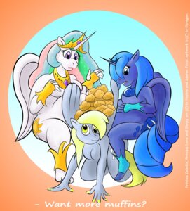 Rating: Questionable Score: 0 Tags: absurd_res anthro anthrofied blonde_hair blue_eyes blue_hair breasts crown cutie_mark derpy_hooves_(mlp) duragan e621 equid equine feathered_wings feathers female food friendship_is_magic gradient_background group hair hasbro headgear hi_res horn mammal muffin multicolored_hair my_little_pony mythological_creature mythological_equine mythology nude overweight pegasus princess princess_celestia_(mlp) princess_luna_(mlp) purple_eyes royalty signature simple_background slightly_chubby stuffing tail text winged_unicorn wings yellow_eyes User: bunchy7s