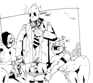 Rating: Explicit Score: 0 Tags: 1boy 2d 2girls ass assisted_exposure balls black_and_white black_hair breasts cleft_of_venus clothes_pull completely_nude completely_nude_female curvaceous_female exposed_penis female female_pubic_hair gas_mask gun infected killing_floor killing_floor_2 large_breasts male marzano medium_breasts monochrome monster_girl mr._foster multiple_females multiple_girls navel nightmare_waifu nipples nude nude_female pants_down pants_pull penis penis_out pubic_hair pussy rule34 stalker_(kf) testicles thick_thighs thigh_gap thighs uncensored User: bunchy7s