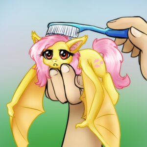 Rating: Safe Score: 0 Tags: 1:1 2013 balddumborat bat bat_pony bat_wings brush brushie_brushie_brushie cutie_mark daww disembodied_hand duo e621 equid fangs female female_focus feral flutterbat_(mlp) fluttershy_(mlp) friendship_is_magic frown gradient_background hair hasbro holding_character holding_object human hybrid long_hair looking_at_viewer mammal membrane_(anatomy) membranous_wings meme my_little_pony nude pink_hair realistic_wings red_eyes simple_background size_difference smaller_female solo_focus teeth toothbrush unimpressed wings User: bunchy7s