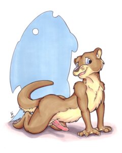 Rating: Explicit Score: 0 Tags: 2007 4:5 4_fingers all_fours anthro balls biped black_nose blue_eyes brown_body brown_fur claws e621 erection feet fingers flinters fur genitals inner_ear_fluff looking_aside looking_at_viewer male mammal membrane_(anatomy) mustelid nude open_mouth open_smile otter penis smile solo tail tan_body tan_fur toony tuft webbed_hands User: bunchy7s