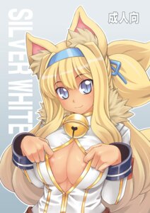 Rating: Explicit Score: 0 Tags: animal_ear blush breasts cleavage female hikabe_sakuho hs nipples rule34 silver_white smile User: bunchy7s