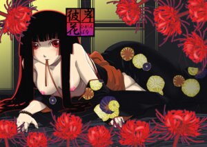 Rating: Explicit Score: 0 Tags: 1girls bangs black_hair blunt_bangs breasts enma_ai female flower hime_cut japanese_clothes jigoku_shoujo kazu long_hair mouth_hold nipples pussy red_eyes rule34 solo spider_lily uncensored User: bunchy7s