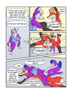 Rating: Explicit Score: 0 Tags: 2_tails abs animal_genitalia anthro arm_grab balls black_body black_fur blue_body blue_compression_bra blue_fur bottomless breasts butt canid canine clothed clothing coach college college_student comic compression_bra conjoined_speech_bubble cynder_nightshadow dialogue digital_media_(artwork) duo e621 ear_piercing english_text fox fully_sheathed fur genitals gynomorph hair hand_on_shoulder hi_res inside intersex male mammal motion_lines multi_tail multicolored_body multicolored_fur muscular muscular_male nude penis piercing pinned pinned_to_ground pinning_down pounce public public_nudity red_body red_fur school sheath shoulder_grab simple_background smile smirk speech_bubble standing student sunitai tail text throwing throwing_character white_body white_fur wide_eyed yelling zander_softpaws User: bunchy7s