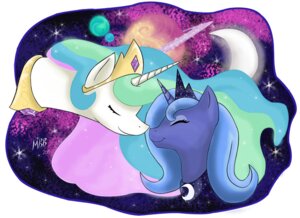 Rating: Safe Score: 0 Tags: blue_hair crown detailed_background duo e621 equid equine female feral friendship_is_magic hair hasbro headgear horn mammal mbboxen moon multicolored_hair my_little_pony mythological_creature mythological_equine mythology nuzzling princess princess_celestia_(mlp) princess_luna_(mlp) rainbow_hair royalty sibling_(lore) sister_(lore) sisters_(lore) space star toony unicorn User: bunchy7s