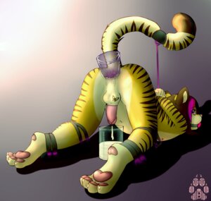 Rating: Explicit Score: 0 Tags: absurd_res anal anal_penetration ankle_cuffs ball_gag balls bdsm bodily_fluids bondage bound cuff_(restraint) cum cum_in_a_cup cum_in_container digital_media_(artwork) dildo e621 erection felid femboy gag gagged genital_fluids genitals hi_res humanoid_genitalia humanoid_penis male mammal nude paint_tool_sai_(artwork) pantherine paws penetration penile penis penis_milking raineshadowpaw restraints sex_toy shackles solo submissive submissive_male tail tail_bondage tail_tied tattoo tiger User: bunchy7s