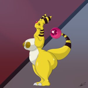 Rating: Questionable Score: 0 Tags: 1:1 2014 absurd_res amber_eyes ampharos anthro bantar2 big_breasts big_butt big_nipples biped black_body black_skin breasts butt claws daisy_(bantar2) e621 female generation_2_pokemon hi_res huge_breasts navel nintendo nipples non-mammal_nipples nude pokemon pokemon_(species) pokemorph scar slightly_chubby smile solo standing thick_thighs wide_hips yellow_body yellow_nipples yellow_skin User: bunchy7s