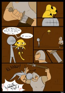 Rating: Safe Score: 0 Tags: age_difference anthro armor black_border border claws close-up clothed clothing comic dialogue digital_media_(artwork) dink_(slypon) domestic_cat e621 english_text eyes_closed felid feline felis fight group headbutt headgear helmet hi_res hit holding_melee_weapon holding_object holding_sword holding_weapon human humor male mammal melee_weapon musical_note musical_symbol simple_background slypon speech_bubble sword symbol text throwing tig_(slypon) weapon young young_anthro young_male User: bunchy7s Rating: Safe Score: 0 Tags: age_difference anthro armor black_border border claws close-up clothed clothing comic dialogue digital_media_(artwork) dink_(slypon) domestic_cat e621 english_text eyes_closed felid feline felis fight group headbutt headgear helmet hi_res hit holding_melee_weapon holding_object holding_sword holding_weapon human humor male mammal melee_weapon musical_note musical_symbol simple_background slypon speech_bubble sword symbol text throwing tig_(slypon) weapon young young_anthro young_male User: bunchy7s