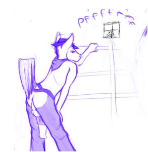 Rating: Explicit Score: 0 Tags: against_fence against_surface animal_genitalia animal_penis anthro anus backsack balls biped blue_clothing blue_kerchief blue_neckerchief bottomwear butt chaps clothed clothing cowboy_hat e621 equid equine equine_genitalia equine_penis erection fence genitals granitemcgee hat headgear headwear horse kerchief looking_at_viewer looking_back low_res male mammal monochrome mostly_nude neckerchief neckwear pants penis perineum presenting simple_background sketch solo white_background User: bunchy7s
