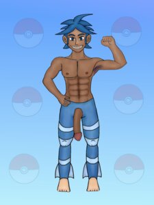 Rating: Explicit Score: 0 Tags: abs armpit_hair balls blue_hair clothes color human male male_only marlon_(pokemon) nude penis pokemon rule34 solo standing tagme testicles topless User: bunchy7s