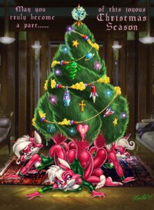 Rating: Questionable Score: 0 Tags: anthro butt canid canine christmas digital_media_(artwork) e621 english_text female fox group holidays mammal optical_illusion steve_martin tail text User: bunchy7s
