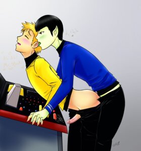 Rating: Explicit Score: 0 Tags: james_t._kirk male rule34 spock star_trek star_trek_(2009) starfleet_uniform tagme vulcan_(species) yaoi User: bunchy7s Rating: Explicit Score: 0 Tags: james_t._kirk male rule34 spock star_trek star_trek_(2009) starfleet_uniform tagme vulcan_(species) yaoi User: bunchy7s