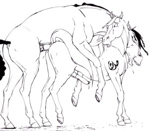 Rating: Explicit Score: 0 Tags: all_fours anal anal_penetration animal_genitalia animal_penis anus black_and_white bodily_fluids branded butt cum cum_in_ass cum_inside doggystyle duo e621 equid equine equine_genitalia equine_penis erection feral feral_on_feral from_behind_position genital_fluids genitals hooves horse klaus_doberman male male/male male_penetrated male_penetrating male_penetrating_male mammal monochrome penetration penis quadruped sex simple_background tail top_hole User: bunchy7s