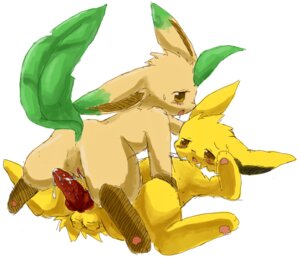 Rating: Explicit Score: 0 Tags: after_sex balls blush color cum eeveelution female feral fur interspecies jolteon leafeon male nintendo nude penis pokemon pokemon_(species) pussy rule34 straight tagme vaginal_penetration vulva User: bunchy7s