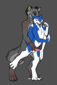 Rating: Explicit Score: 0 Tags: 2011 adjot against_surface against_wall anal anal_penetration anatomically_correct anatomically_correct_genitalia anatomically_correct_penis animal_genitalia anthro balls bite blue_body blue_eyes blue_fur bodily_fluids butt canid canine canis claws cum cum_inside deimanca dominant duo e621 ear_bite erection eye_roll from_behind_position fur genital_fluids genitals hi_res horn larger_dom larger_male looking_at_viewer looking_pleasured male male/male male_penetrated male_penetrating male_penetrating_male mammal markings markus_(dowantanaccount) nude open_mouth penetration penis raised_leg sergal sergal_penis sex sheath size_difference smaller_male spread_legs spreading tail tapering_glans teeth tongue wolf User: bunchy7s