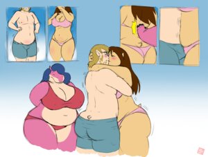 Rating: Explicit Score: 0 Tags: anthro belly belly_to_belly big_breasts bikini breast_expansion breasts butt butt_expansion clothed clothing comic common_hippopotamus e621 expansion female gillpanda group growth hippopotamid huge_breasts kissing male male/female mammal overweight pink_body skimpy swimwear tight_clothing transformation two-piece_swimsuit weight_gain User: bunchy7s
