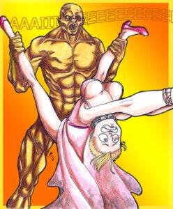 Rating: Explicit Score: 0 Tags: bethesda_softworks big_breasts bondage breasts clover_(fallout) fallout fallout_(series) fallout_3 fawkes_(fallout) female missionary missionary_position monster no_artist open_mouth post-human rape restrained rule34 slave_collar super_mutant User: bunchy7s