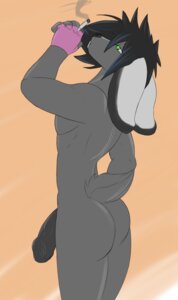 Rating: Explicit Score: 0 Tags: 2011 anthro big_penis biped black_hair black_nose black_penis butt cigarette clothing e621 fingerless_gloves flaccid floppy_ears genitals gloves green_eyes grey_body hair handwear hi_res humanoid_genitalia humanoid_penis lagomorph leporid long_ears male mammal nude okamy penis rabbit smoke smoking solo standing unavailable_at_source vein User: bunchy7s
