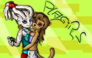 Rating: Safe Score: 0 Tags: 16:10 2010 abstract_background alien anthro blue_clothing blue_eyes blue_topwear bottomwear breast_squish breasts breasts_frottage brown_body brown_fur brown_hair cleavage clothed clothing domestic_cat duo e621 felid feline felis female female/female female_anthro female_humanoid female_on_anthro female_on_humanoid fur furgonomic_bottomwear furgonomics green_background grey_bottomwear grey_clothing hair hi_res holding_object hug humanoid humanoid_on_anthro looking_at_viewer love mammal markings midriff pants pink_markings ponytail purple_clothing purple_topwear red_bottomwear red_clothing red_eyes rubik's_cube sandy_(yoyofreakcj) shirt simple_background squish tail tail_button_bottoms tail_clothing tani_(yoyofreakcj) tank_top tentacle_creature tentacles topwear tube_top wallpaper white_body white_skin widescreen yoyofreakcj zanburg User: bunchy7s