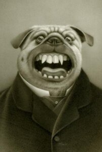 Rating: Safe Score: 0 Tags: anthro canid canine canis clothed clothing domestic_dog e621 looking_at_viewer male mammal molosser monochrome nightmare_fuel open_mouth pug sepia small_molosser solo suit tongue toy_dog travis_louie User: bunchy7s