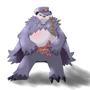 Rating: Safe Score: 0 Tags: 1:1 angry anthro bear belt chain clenched_teeth clothing cosplay e621 generation_6_pokemon hat headgear headwear jojo's_bizarre_adventure jojo_pose jotaro's_hat jotaro_kujo male mammal meme nintendo pangoro parody pokemon pokemon_(species) pose solo stardust_crusaders teeth zannte_(artist) User: bunchy7s