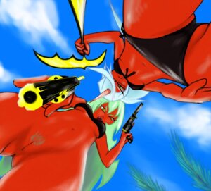 Rating: Explicit Score: 0 Tags: casual clothing demon demon_girl female firearm handgun horn kneesocks_daemon panty_&amp;_stocking_with_garterbelt red_skin revolver rule34 scanty_daemon scythe tagme weapon williamsexton User: bunchy7s