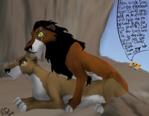 Rating: Explicit Score: 0 Tags: 2012 annoyed caught_in_the_act dialogue disney duo_focus e621 english_text felid female feral feral_on_feral from_behind_position green_eyes group hellmothereva humor lion male male/female mammal oblivious pantherine red_eyes scar_(the_lion_king) sex simba_(the_lion_king) speech_bubble surprised text the_lion_king walk-in wall_of_text zira_(the_lion_king) User: bunchy7s