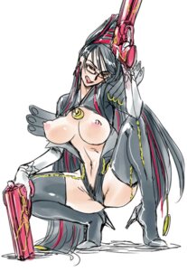 Rating: Explicit Score: 0 Tags: 1girls :d areola areolae bayonetta bayonetta_(character) black_hair bodysuit breasts breasts_out female glasses gun hair_bun high_heels kitune_(artist) large_breasts licking_lips long_hair midriff navel nipples open_mouth puffy_areola red_eyes red_ribbon ribbon rule34 sega shoes smile solo squat squatting thighhighs tongue very_long_hair weapon witch User: bunchy7s